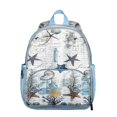 thumbnail image 1 of Beach-Inspired Waterproof Backpack for Students - Ergonomic & Adjustable with Spacious Storage & Side Pockets, 1 of 6