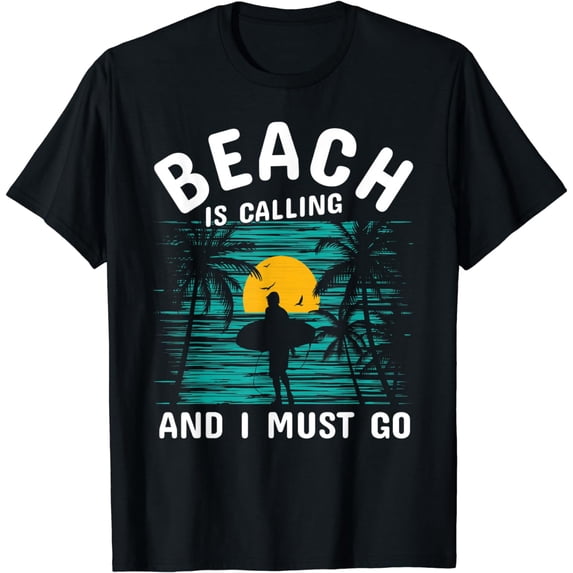 Beach Is Calling And I Must Go Palm Beach Summer T-Shirt