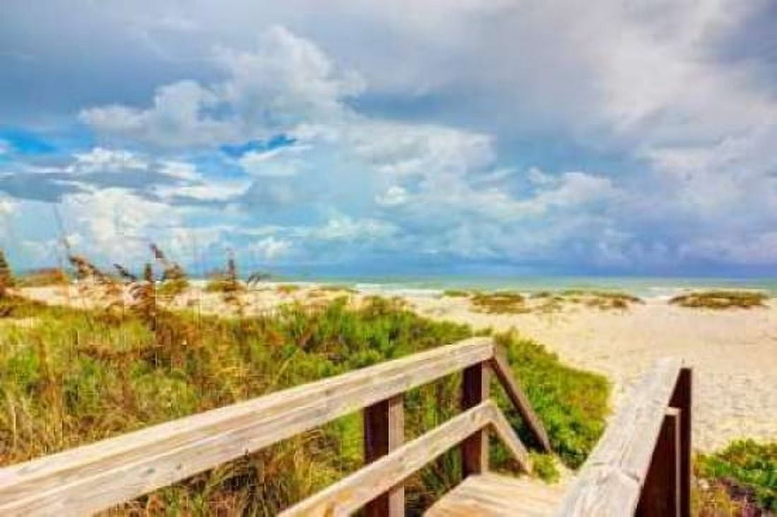Beach Island I Canvas Art - Stede Bonnett (20 x 28)