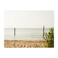 thumbnail image 1 of Beach in Kismet, Fire Island 03 - Fire Island New York Photography Beach Coastal Ocean Minimalist Landscape Nature Summer Unframed Wall Art Print 24 x 30 inches, 1 of 4
