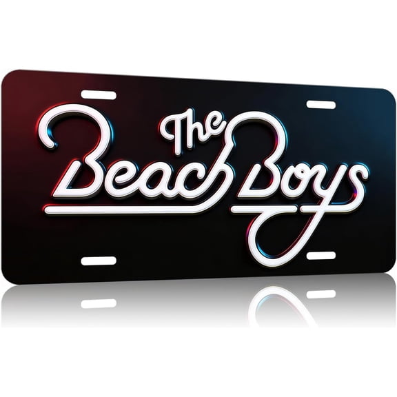 Beach License Plate, Decorative Front Plate, Car Decor, 6 x 12 in