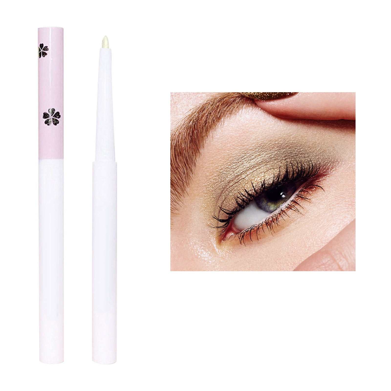 Brow Highlighter Face Makeup Fruit Champagne Cow Eye Highlighter Pencil Ws-1 Chaos Makeup Eye Shadow Stick Makeup Midnight Special Wax Eye Shadow Pencil Makeup Face Highlighter Stick Concealer No