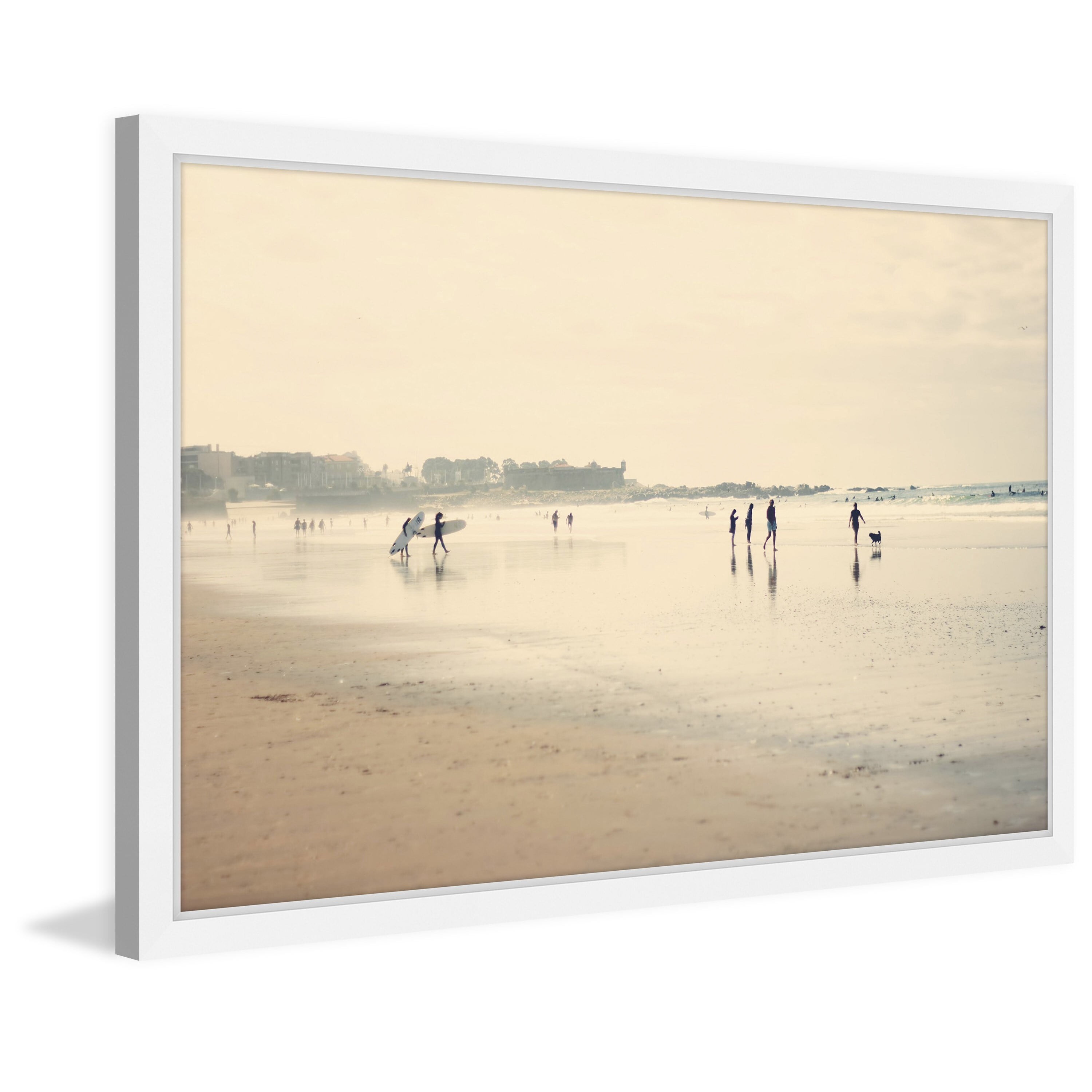 "Beach Life" Framed Painting Print