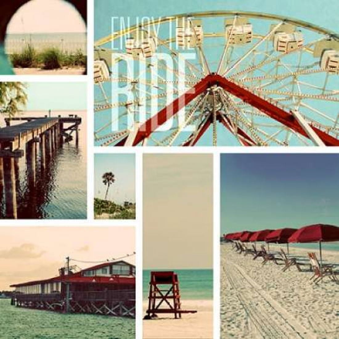 Beach Life II Canvas Art - Gail Peck (24 x 24)