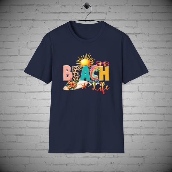 Beach Life t-Shirt, Beach life vibes, Summer tee, Ocean lover, Beachwear