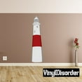 thumbnail image 1 of Beach Light House Wall Decal - Vinyl Car Sticker - Uscolor012 - 25 Inches, 1 of 1