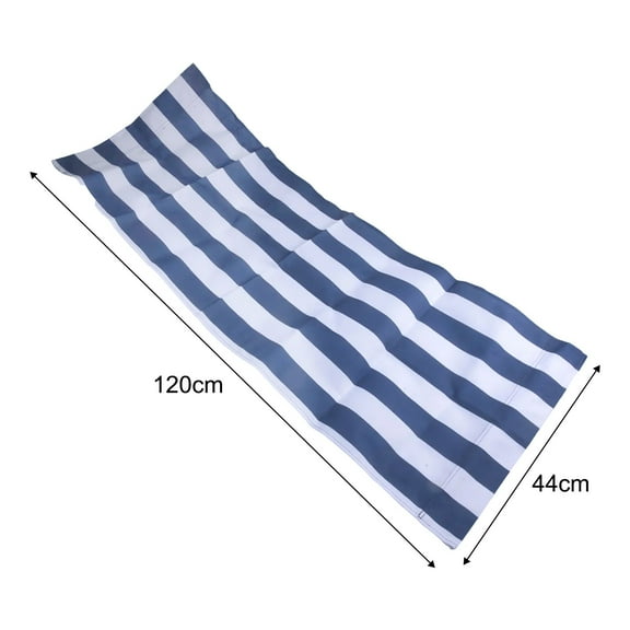 Beach Lounger Replacement Cloth Polyester Cloth Fabric 120X45 Cm White And Blue For Home Garden Tool Accessory In Stock