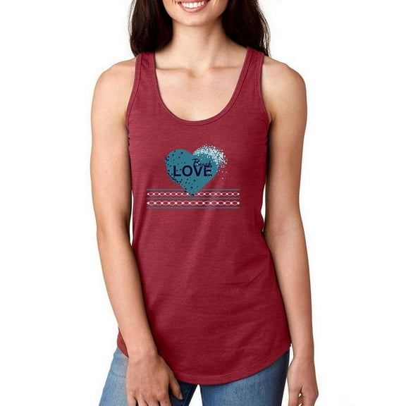 Beach Love Racerback Tank Women -Image by Shutterstock, Female XX-Large