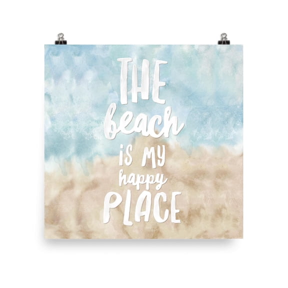 Beach Lovers Delight - Ocean Enthusiasts Wall Art - 13x19 Poster Print - Coastal Decor
