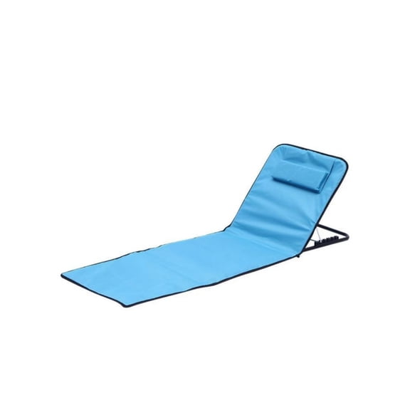 Beach Mat Camping Chair Portable Foldable Reclining Lounges With Adjustable Backrest For Sand Sunbathing Picnic