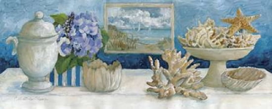 Beach Memories I Canvas Art - Charlene Olson (24 x 48)