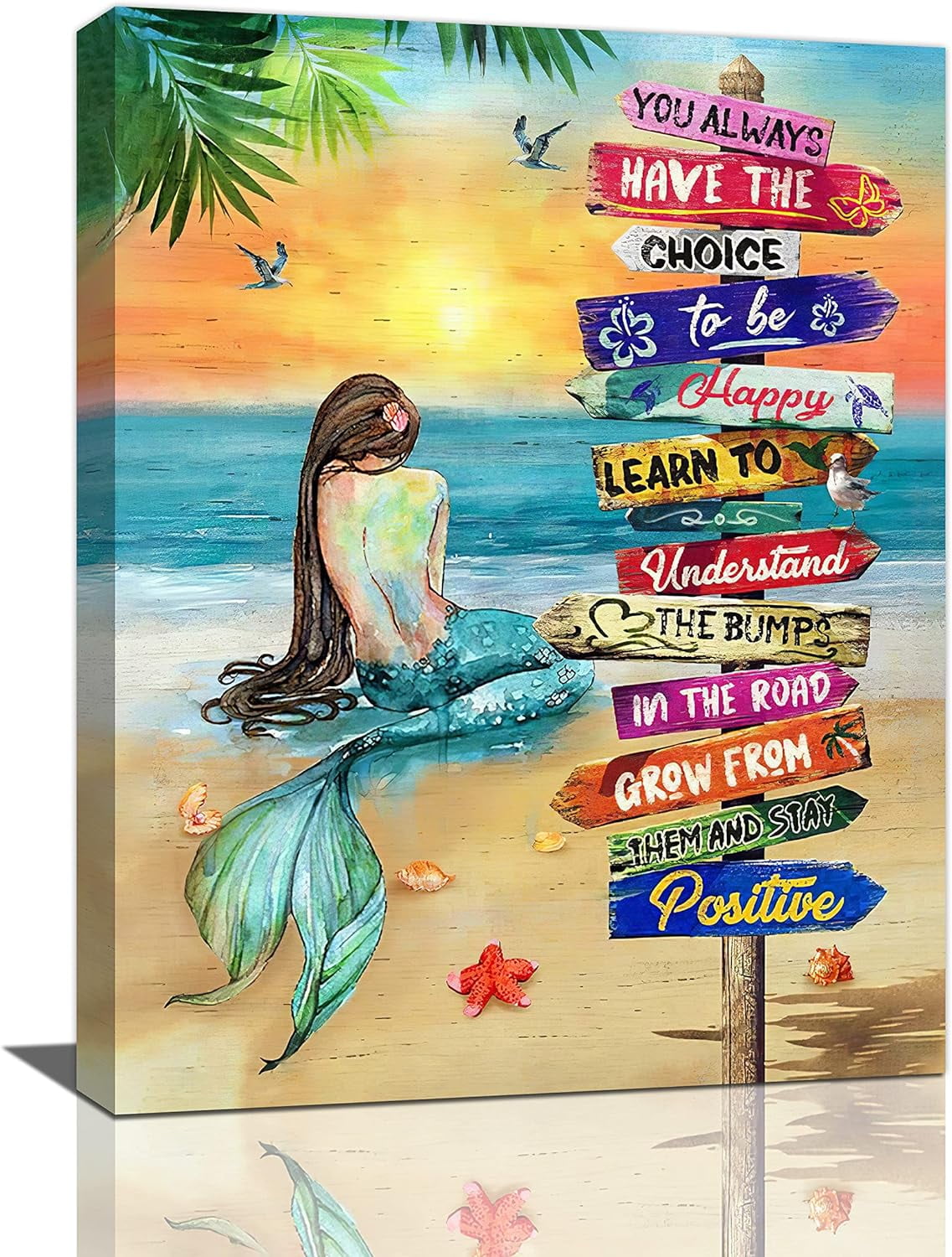Beach Mermaid Bathroom Wall Art Mermaid Inspirational Quotes Pictures Wall Beach Ocean Coastal