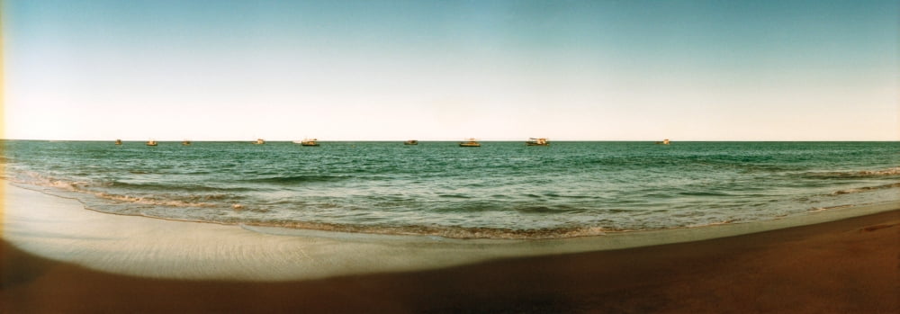Beach Morro De Sao Paulo Tinhare Cairu Bahia Brazil Canvas Art - Panoramic Images (27 x 9)