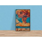 Beach Nuclear Explosion Moody Scene Or Poster , Poster Print Only ...