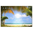 thumbnail image 1 of Beach Ocean Ceramic Tile Mural Kitchen Backsplash Bathroom Shower, 400055-M64, 1 of 3