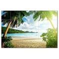 thumbnail image 1 of Beach Ocean Ceramic Tile Mural Kitchen Backsplash Bathroom Shower, 400066-M64, 1 of 3