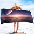 thumbnail image 1 of Beach Ocean Microfiber Beach Towels Quick Drying Towel Retro Tropical Summer Absorbent Sand Free Sandless Swim Pool Beach Towel, 1 of 5