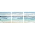 thumbnail image 1 of Beach On II Triptych - Multi-color, 1 of 7