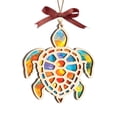 thumbnail image 1 of Beach Ornaments for Window Hanging,Sea Turtle Wooden Ornament Hanging Decor,Sea Turtle Gifts for Women,Beach Gifts,Turtle Coastal Car Accessories Interior Decoration,Sea Turtles Car Decor,1PC,4"x4.5", 1 of 8