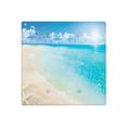 Beach Outlet Covers Wall Plate Decorative 2 Gang,Sunny Summer Seashore