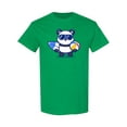 thumbnail image 1 of Beach Panda T-Shirt Men -Image by Shutterstock, Male Small, 1 of 2