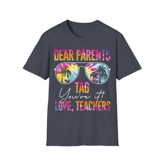 Beach Parent Love Teacher Ocean Palm tree Men Women Tees