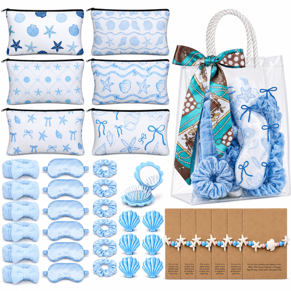 Beach Party Favor Kit, 54 Piece Set