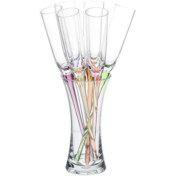 Supvox Party Cup Red Glasses Drinkware Acrylic 1 Set