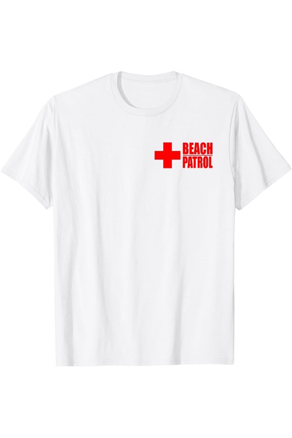 Beach Patrol Life Guard Surf Rescue T-Shirt, Vintage T-Shirt