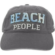 Beach - Dark Gray Adjustable Hat