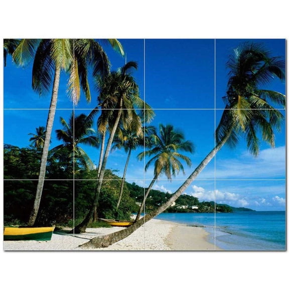 Beach Photo Ceramic Tile Mural Kitchen Backsplash Bathroom Shower 404020-L43