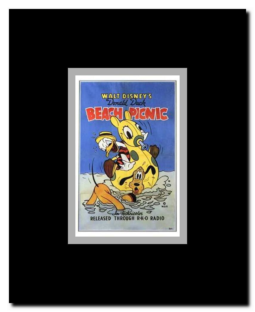 Beach Picnic Framed Movie Poster