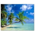 thumbnail image 1 of Beach Picture Ceramic Tile Mural Kitchen Backsplash Bathroom Shower, 404041-XL54, 1 of 3