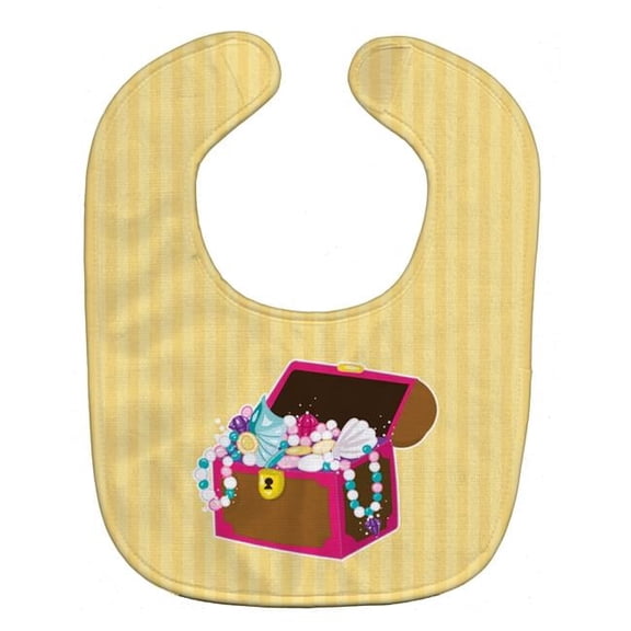 Beach Pirate Chest Baby Bib