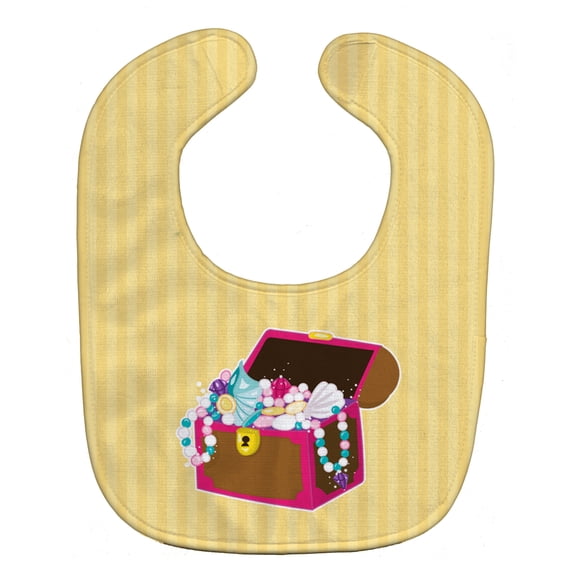 Beach Pirate Chest Baby Bib