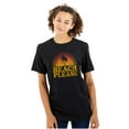 thumbnail image 1 of Beach Please Retro Palm Trees Vibes Women's Plus Size Graphic Tee Brisco Brands 2X, 1 of 5