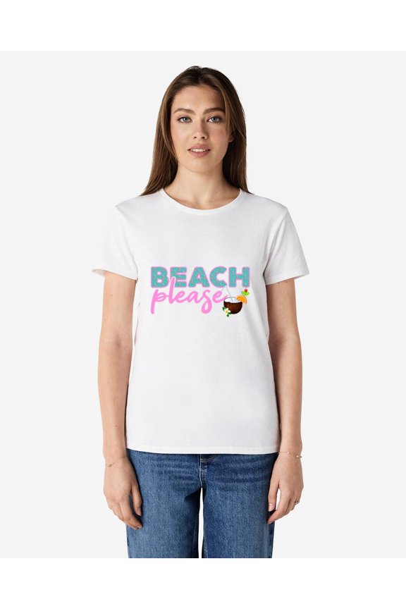Beach Please T-shirt - Coco-Inspired Design for Relaxing Days, for men & women, up to size 5XL.