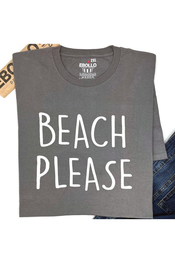 Beach Please TShirt Funny Summer Vacation Dad Gift Dad Shirt