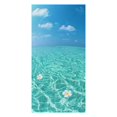 thumbnail image 1 of Beach Pool Summer Water Swimming Towel Blanket Bath Microfiber Ocean Style Beach Towel Absorbent Quick Dry Large Soft Gym Yoga Microfiber Ocean Style 150*75 Inch,1PC, 1 of 6