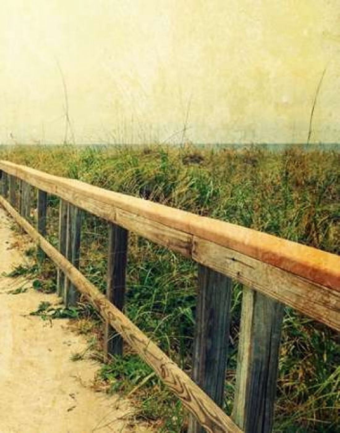 Beach Rails II Canvas Art - Lisa Hill Saghini (18 x 24)