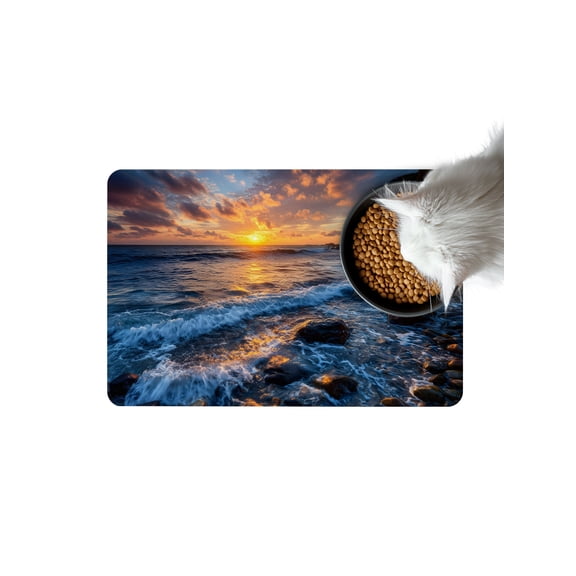 Beach Reef Doormat Non Slip Diatomaceous Earth Door Mat Absorbent Quick Dry Soft Washable Entrance Rug for Bathroom Laundry Room 24"x36"
