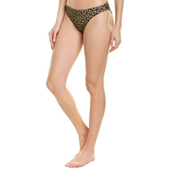 Beach Riot womens  Chelsea Bikini Bottom, L, Green