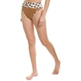 thumbnail image 1 of Beach Riot womens  Emmy Bikini Bottom, XS, Brown, 1 of 3