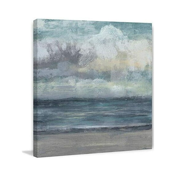 Beach Rise III' Painting Print on Wrapped Canvas - Multi-color