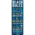 thumbnail image 1 of Beach Rules Poster Print by Stephanie Marrott, 1 of 2
