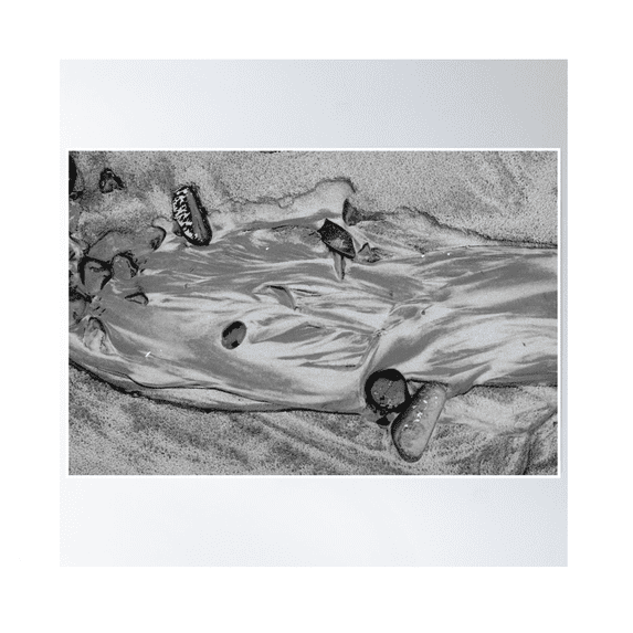 Beach Runoff Poster Wall Art Modern Wall Decor - Walmart.com