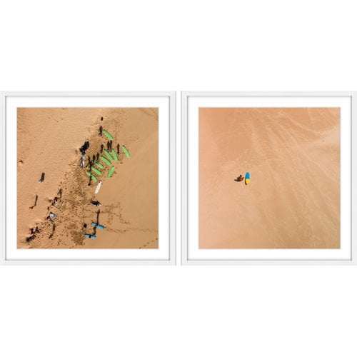Beach Sand Diptych