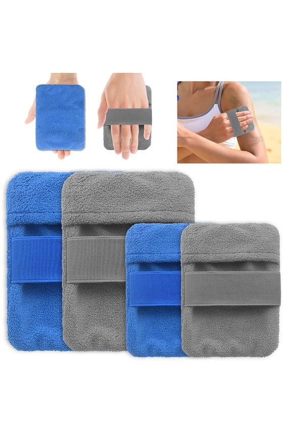 Beach Sand Removal Bag, Sand Cleaner Mitt & Gloves Set, Sand-Proof Travel Accessory for Swimmers & Campers, Quick Clean Beach Gear