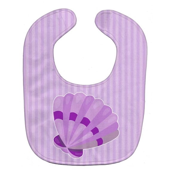 Beach Scallop Shell Baby Bib