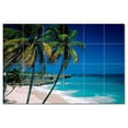 thumbnail image 1 of Beach Scene Ceramic Tile Mural Kitchen Backsplash Bathroom Shower, 404058-S64, 1 of 3